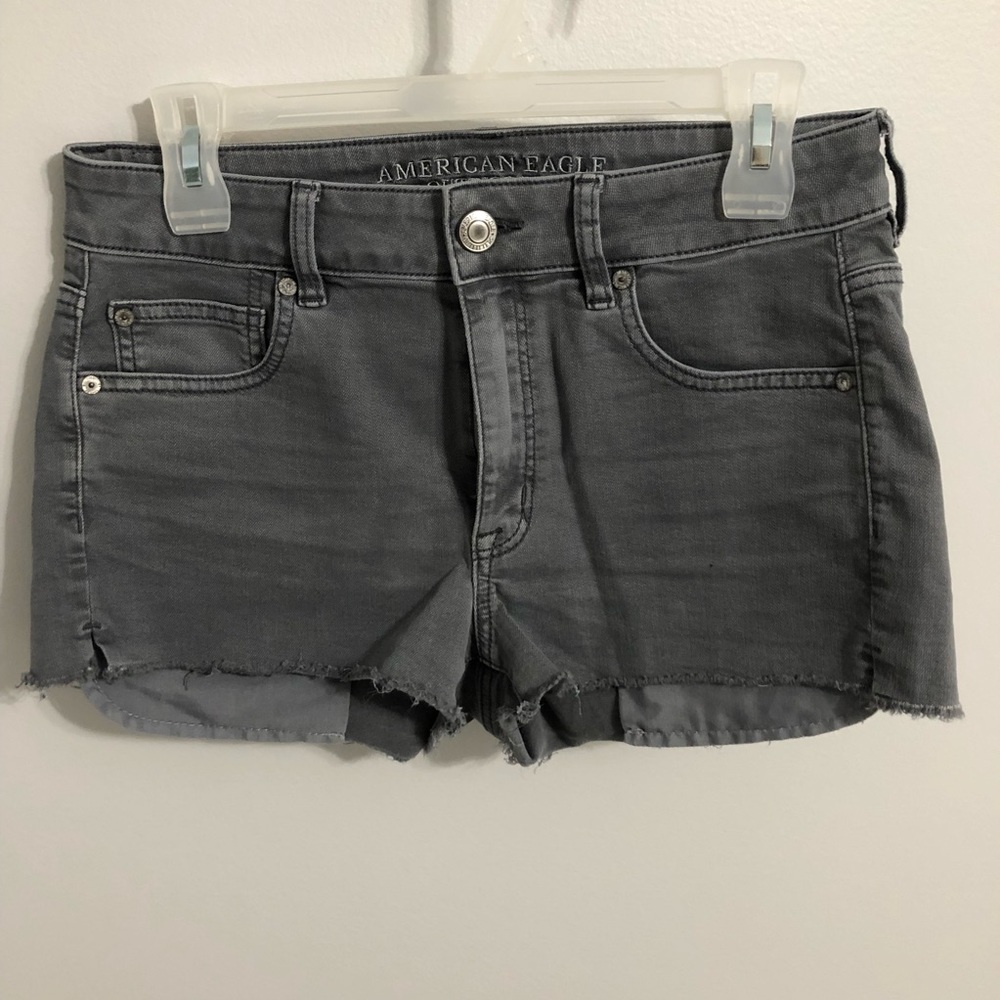 American Eagle Outfitters dark gray shorts